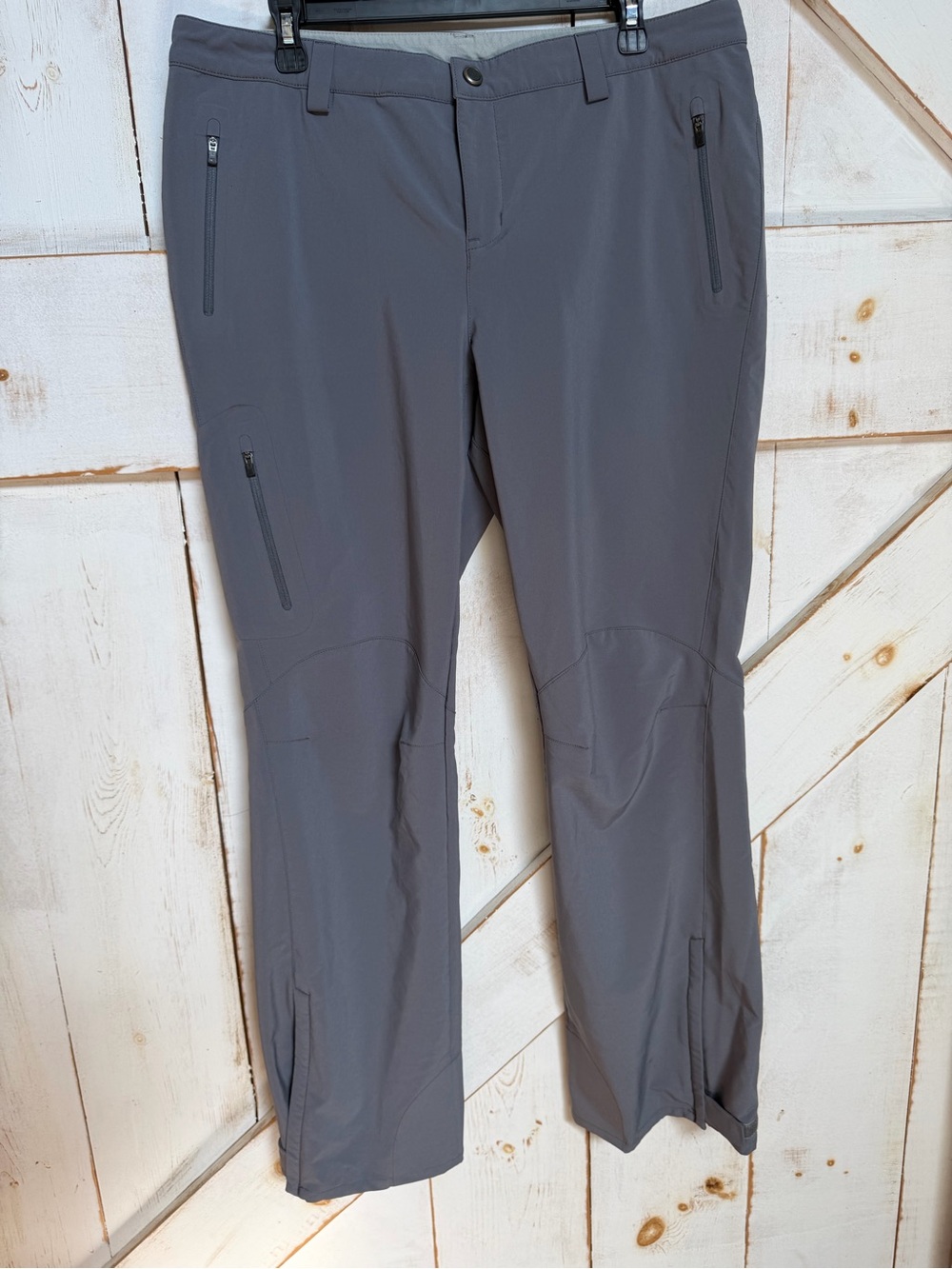 REI Women's Gray Stretch Outdoor Track Pants